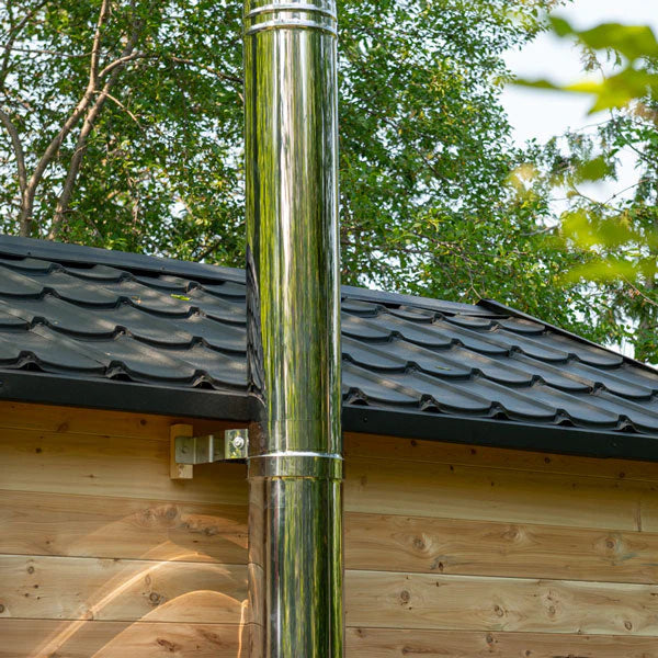 Dundalk LeisureCraft CT Georgian 2-6 Person Cabin Sauna with Changeroom CTC88CW
