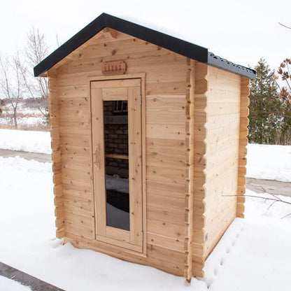 Dundalk LeisureCraft CT Granby 2-3 Person Cabin Sauna CTC66E